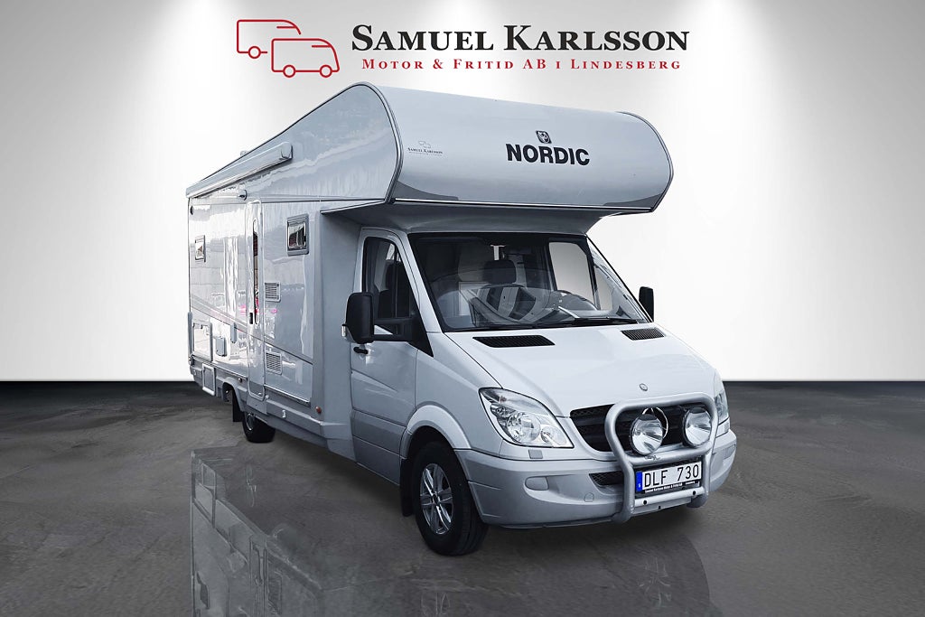 Nordic 695 Mercedes Benz | Automat | E&P Hydraliska Stödben | ALDE