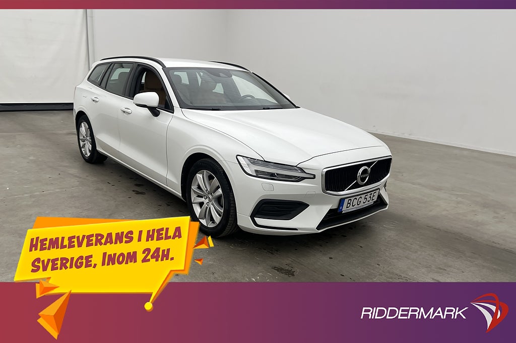 Volvo V60 D4 Momentum Värmare Kamera Skinn VOC Adaptiv-Fart