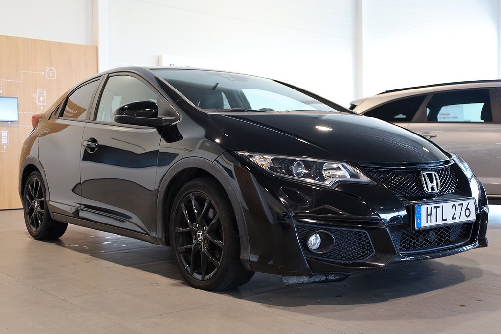 Honda Civic 1,8 i-VTEC 142HK Sport 5-D Kamera Nyservad 2015