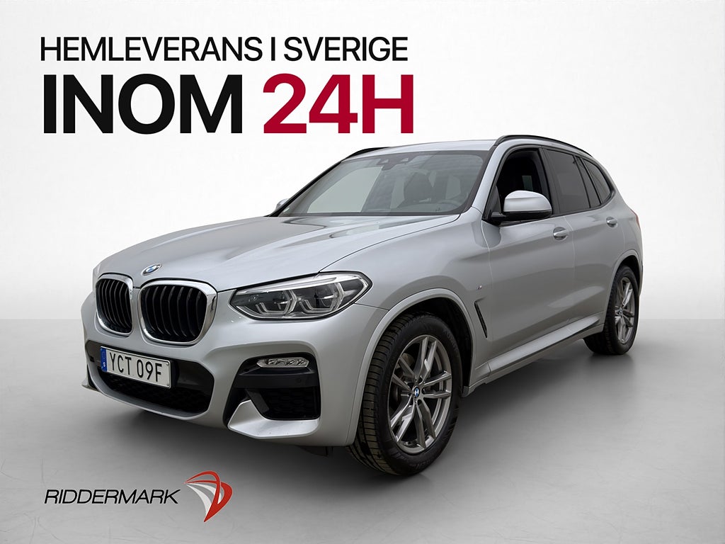 BMW X3 xDrive20i 184hk M Sport HiFi Navi Dragkrok Cockpit