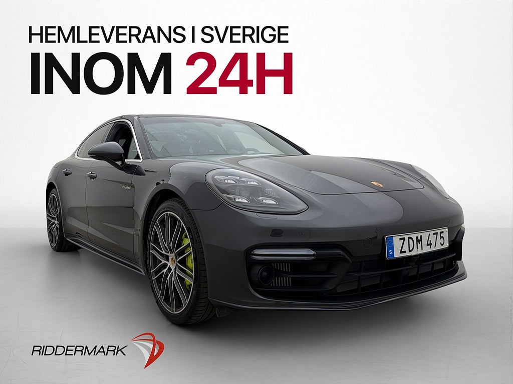 Porsche Panamera 4-Hybrid 462hk Sport Dsgn 18-Vägs Pano BOSE