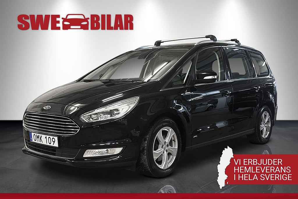 Ford Galaxy 2.0 TDCi AWD Powershift Business B-Kam CarPlay D-Värm 