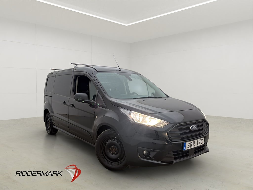 Ford Transit Connect LWB Värmare Drag B-Kamera CARPLAY Moms