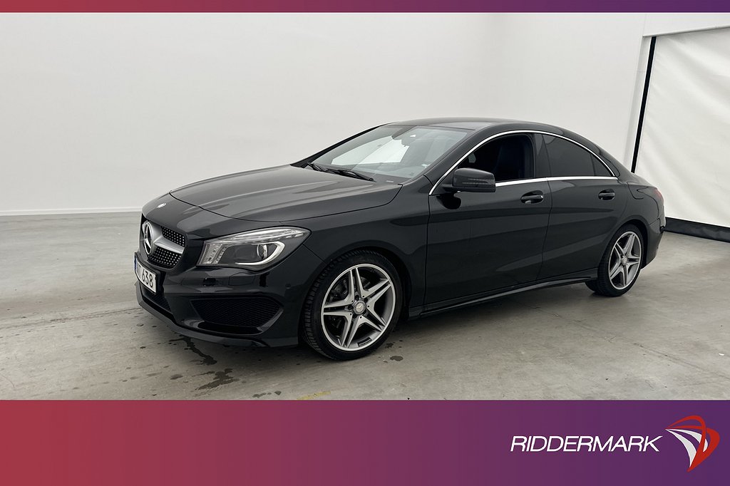 Mercedes-Benz CLA 220 177hk AMG Kamera Sensorer 0,42l/Mil