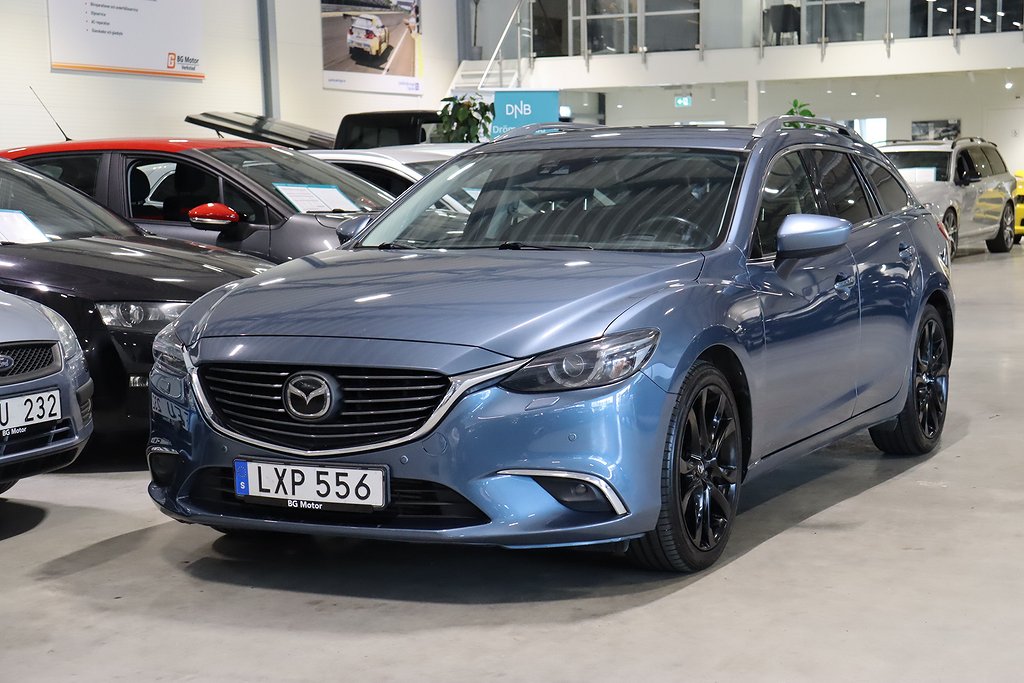 Mazda 6 2.2 SKYACTIV-D 175HK Optimum Kombi AWD Aut 