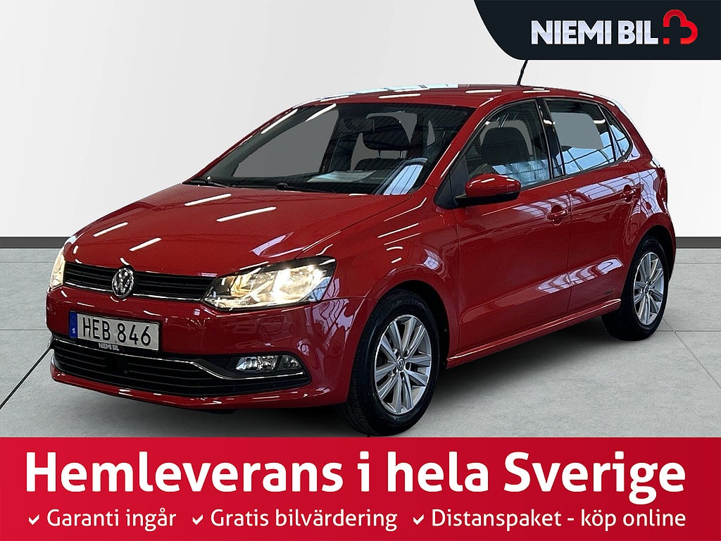 Volkswagen Polo 5-dörrar 1.2 TSI BMT Base S&V-Hjul/BT/AC