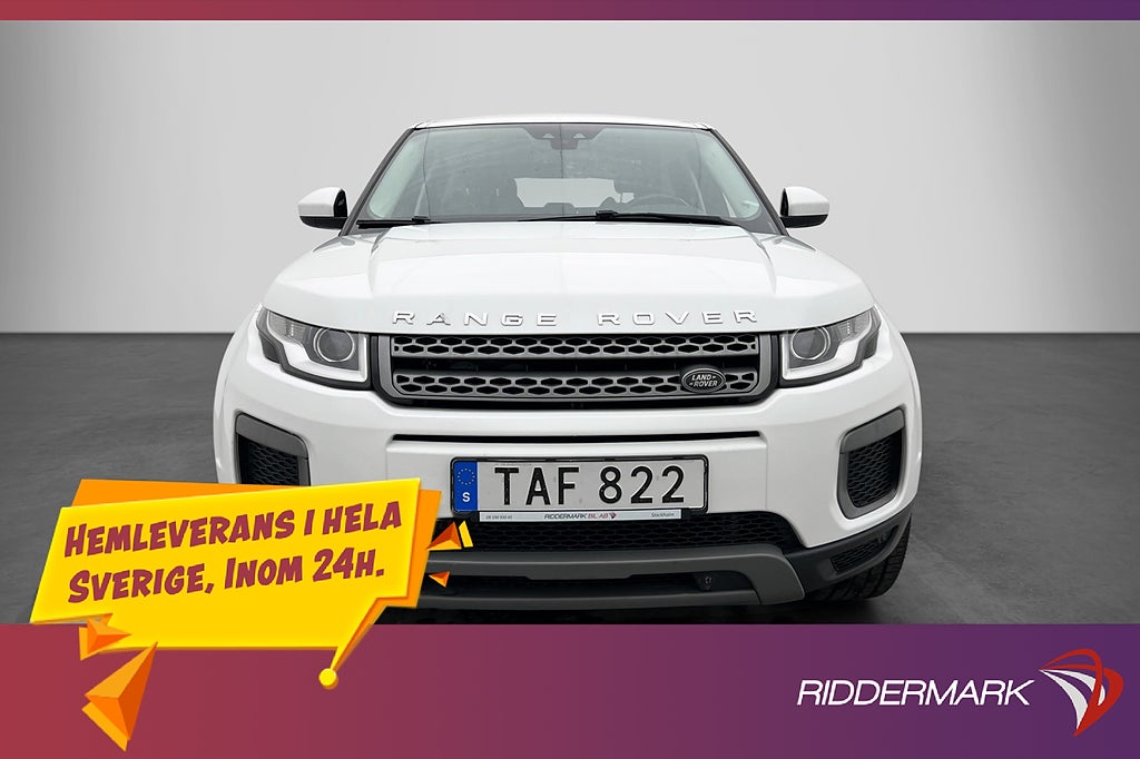 Land Rover Range Rover Evoque TD4 AWD S Kamera Dragkrok