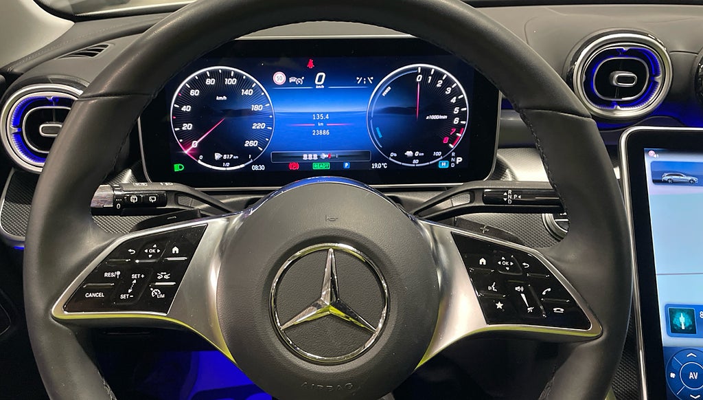 Mercedes-Benz C 300 e Avantgarde Kombi Advanced Plus Värmare Drag - bild 8