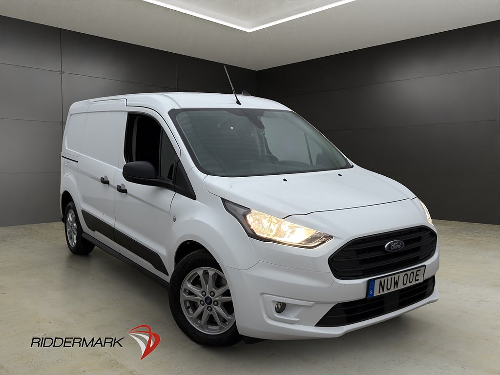 Ford Transit Connect LWB Värmare Drag B-Kamera CARPLAY Moms