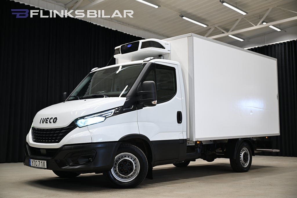 Iveco Daily 136HK Automat|Volymskåp|Carrier|Kylbil|Moms