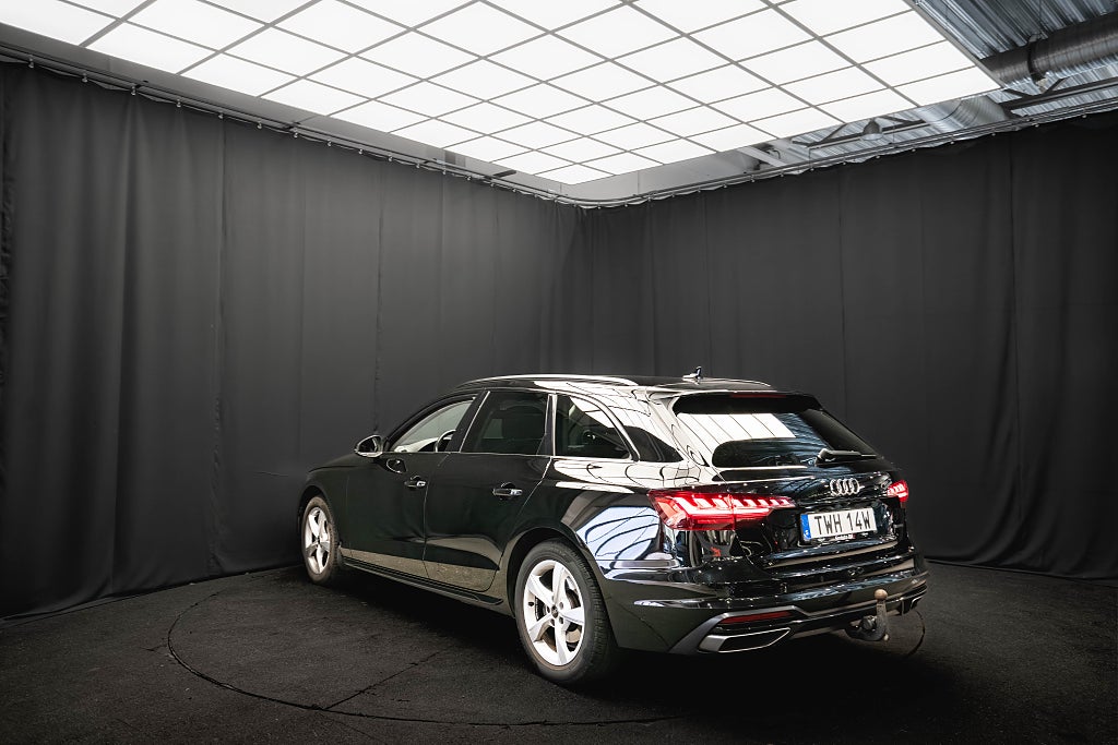 Audi A4 40 TDI QUATTRO COCKPIT PANO B&O DRAG D-VÄRM KAMERA MOMS