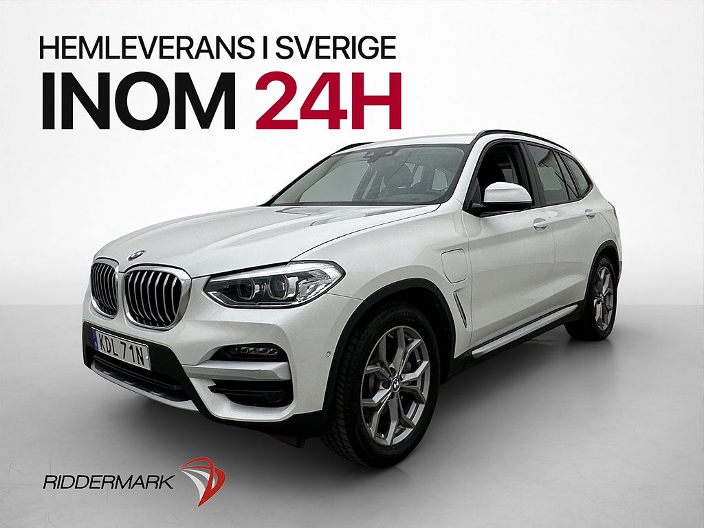 BMW X3 xDrive 30e Cockpit Värmare HUD HiFi Kamera Navi