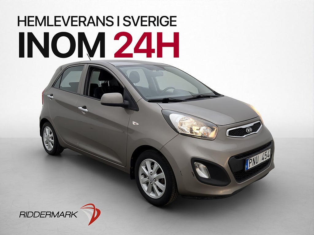 Kia Picanto 1.0 MPI GLS Eco Rattvärme 360:- Skatt 68hk
