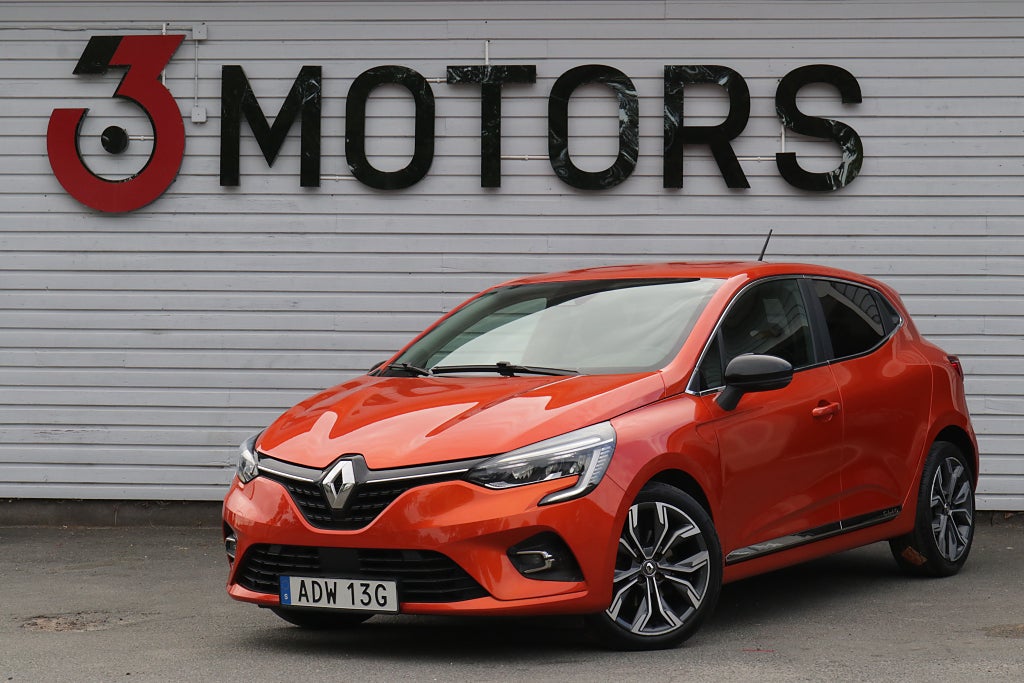 Renault Clio 1.3 TCe EDC 130hk Automat Kamera Navi En brukare!