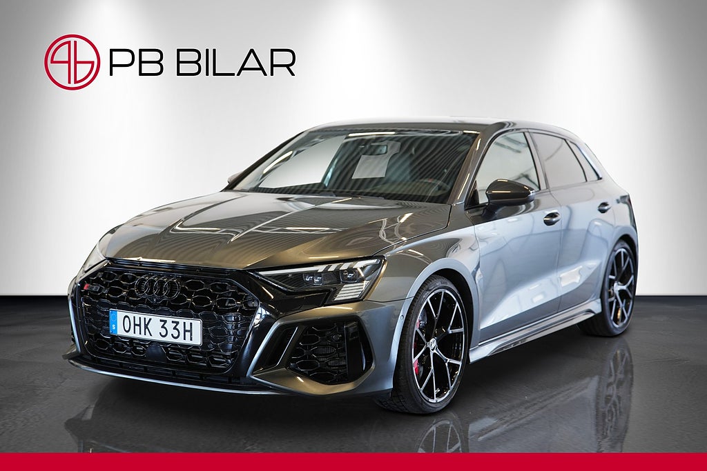 Audi RS3 Sportback 400hk B&O Keramiska HUD