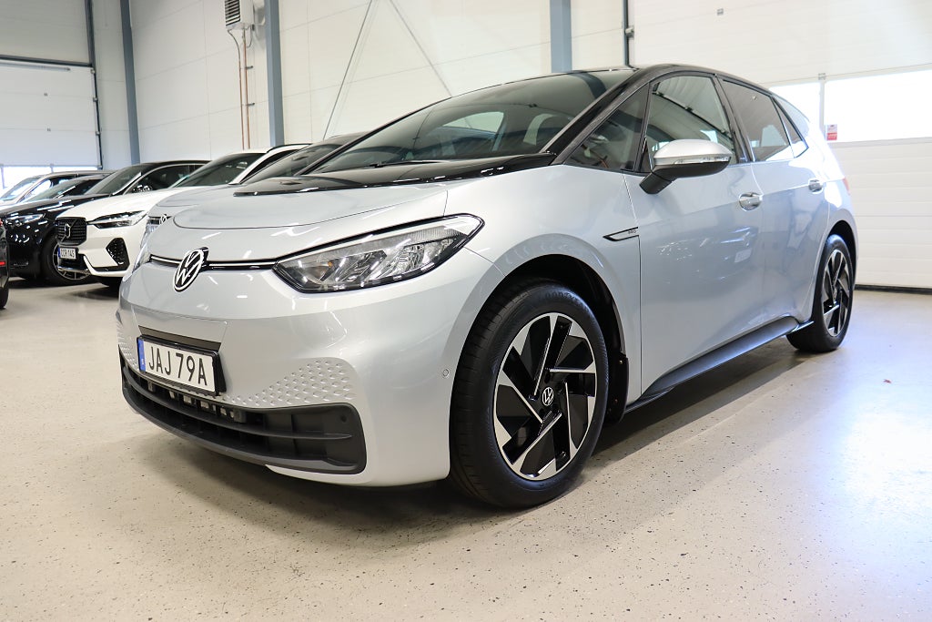 Volkswagen ID.3 Pro Performance Life Pro Värmepump B-kam keyless 204hk