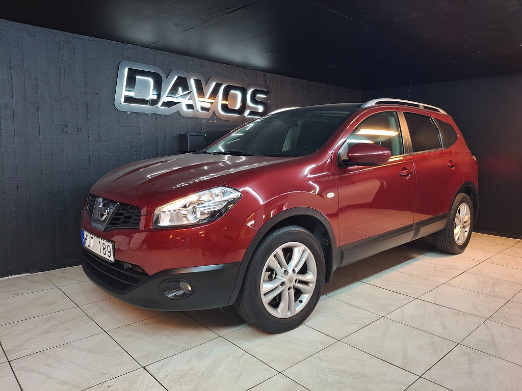 Nissan Qashqai+2 2.0dCi PANORAMA/DRAG 7SITS  M-VÄRMARE 
