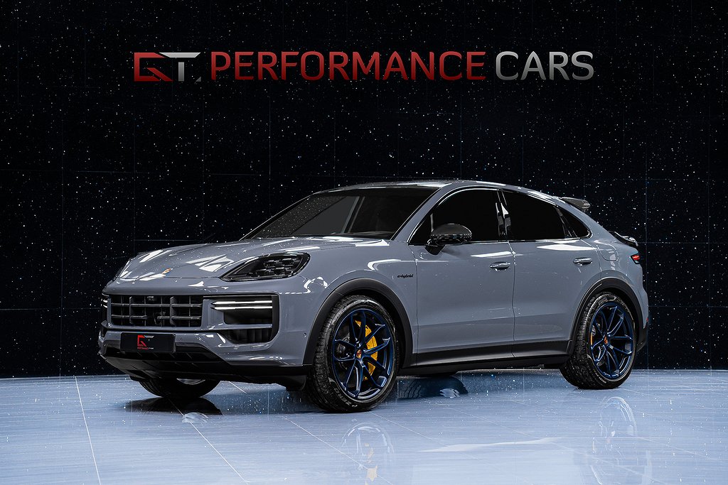 Porsche Cayenne Turbo E-Hyb Coupé GT-paket PCCB Bur-3D PDCC