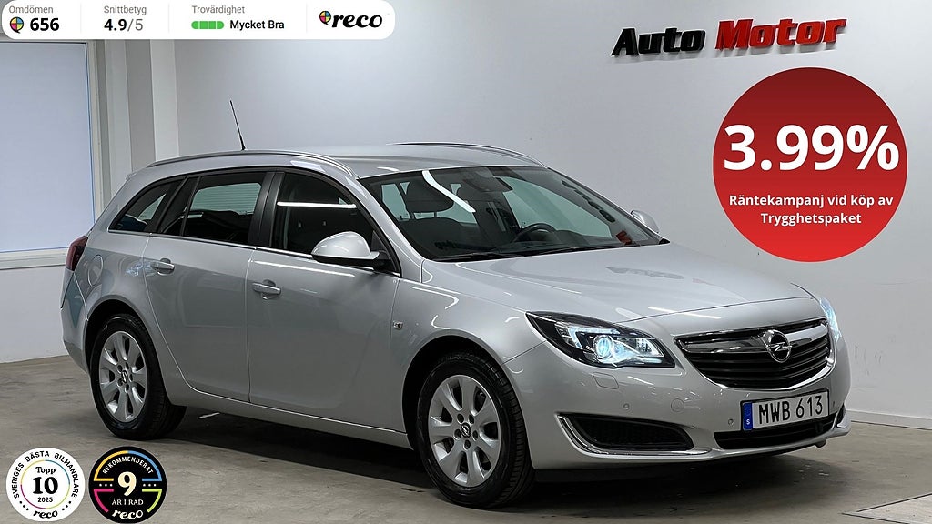 Opel Insignia Sports Tourer 1.6 CDTI 136hk Värmare/Fullservad/En ägare