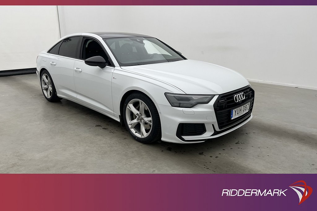 Audi A6 Sedan 45 TDI Q S-Line Värm Pano Cockpit 360° Drag