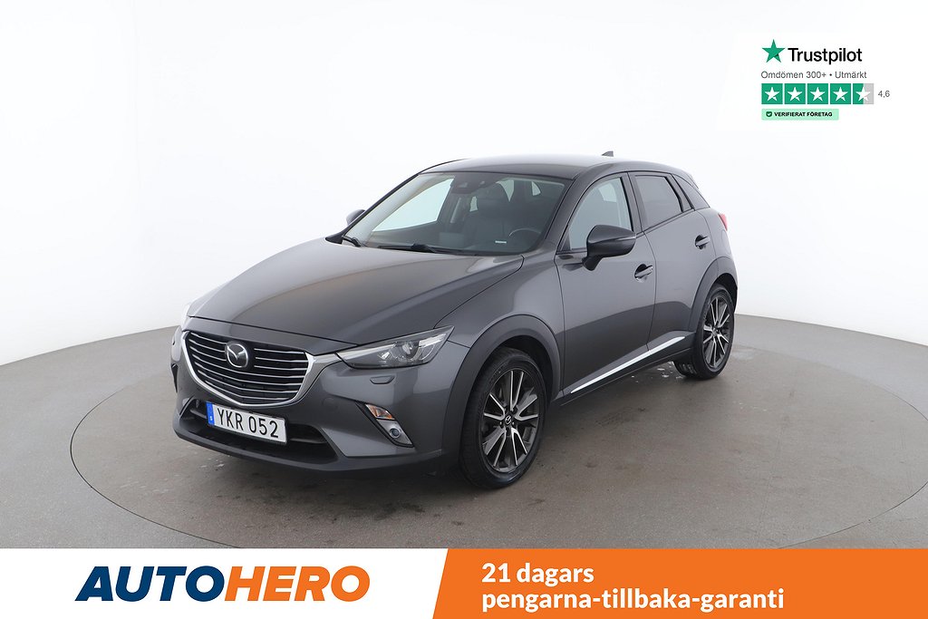 Mazda CX-3 2.0 SKYACTIV-G / BOSE, Dragkrok, Backkamera