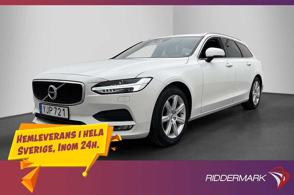 Volvo V90 D3 150hk Momentum Värmare Drag Rattvärme Sensorer