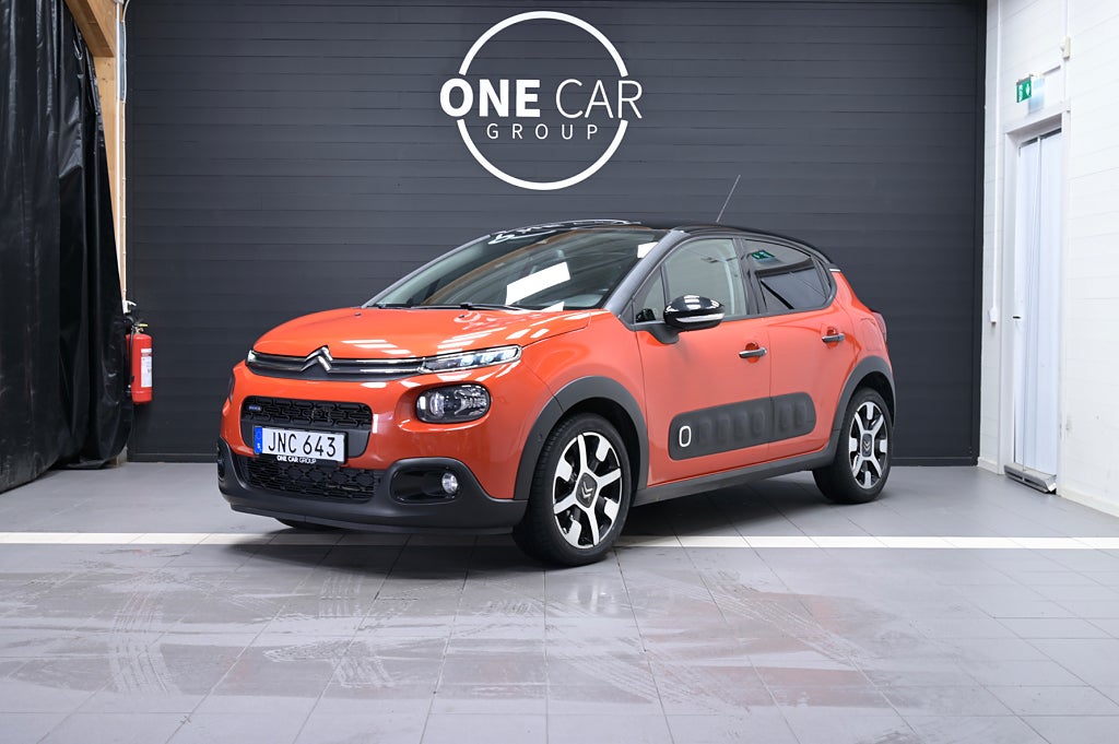 Citroen C3 1.2 PureTech Nyservad Kamrem Bytt Nybesiktigad 82hk