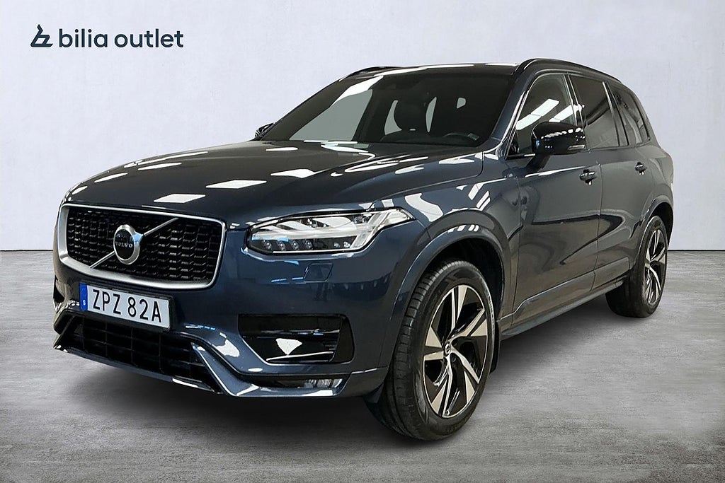 Volvo XC90 7-sits B5 AWD R-Design Drag Navi B-Kam BLIS Nyservad