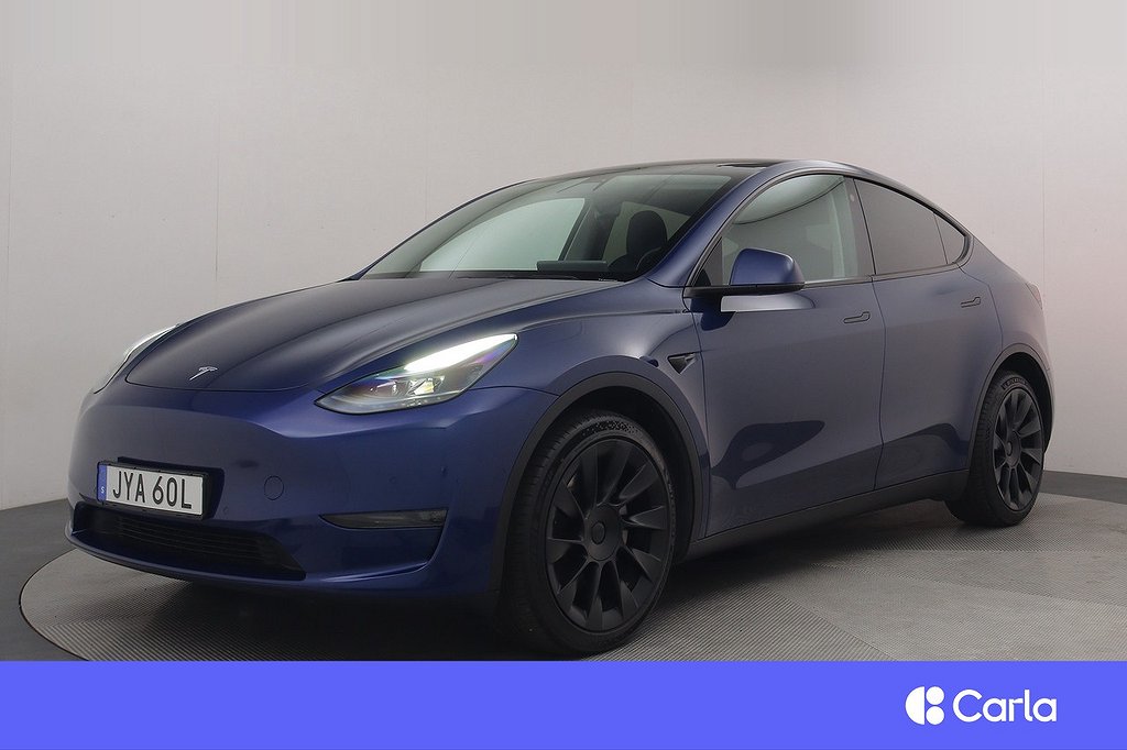 Tesla Model Y Long Range AWD EAP 20" Pano Acc Boost V-hjul