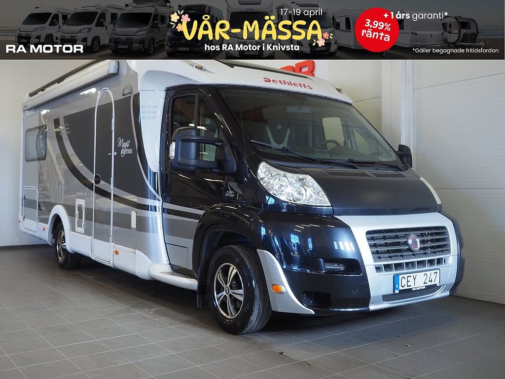 Dethleffs Black Magic Edition Låga Långbäddar I ALDE I Solcell I BM T 001