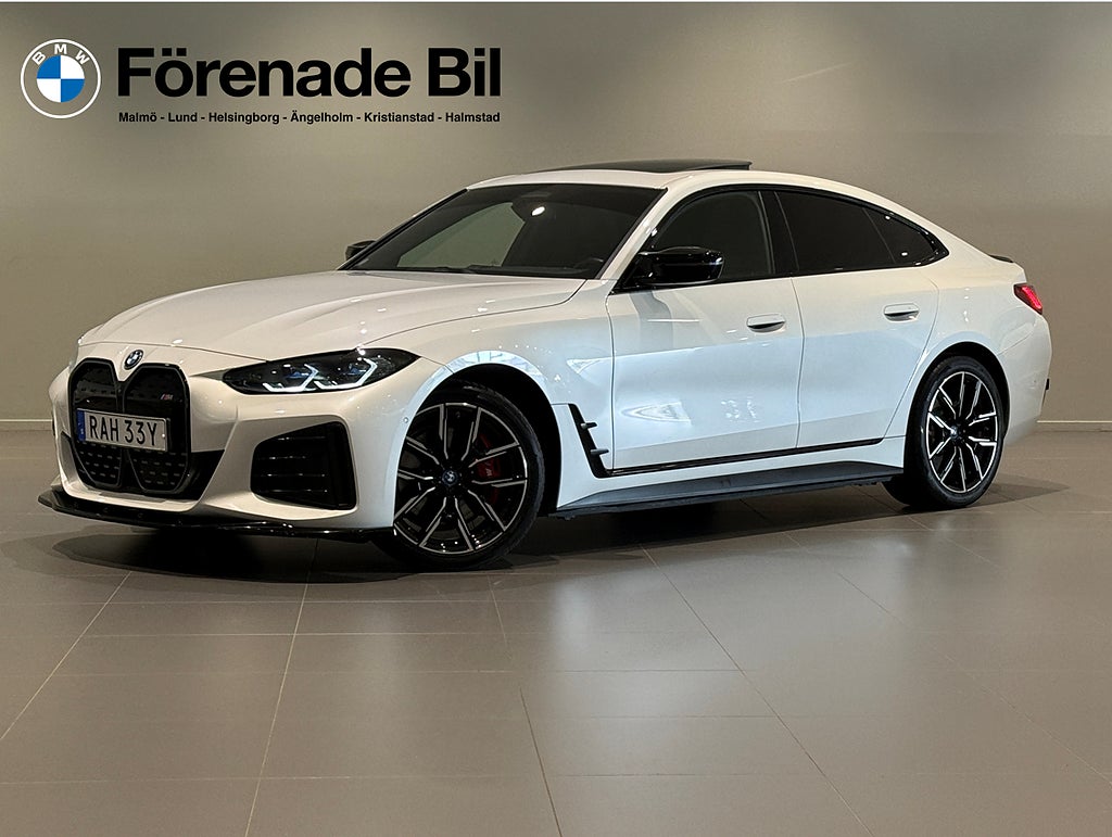 BMW i4 M50  M Sport Pro Taklucka Drag Adpt Farth Elstol minne