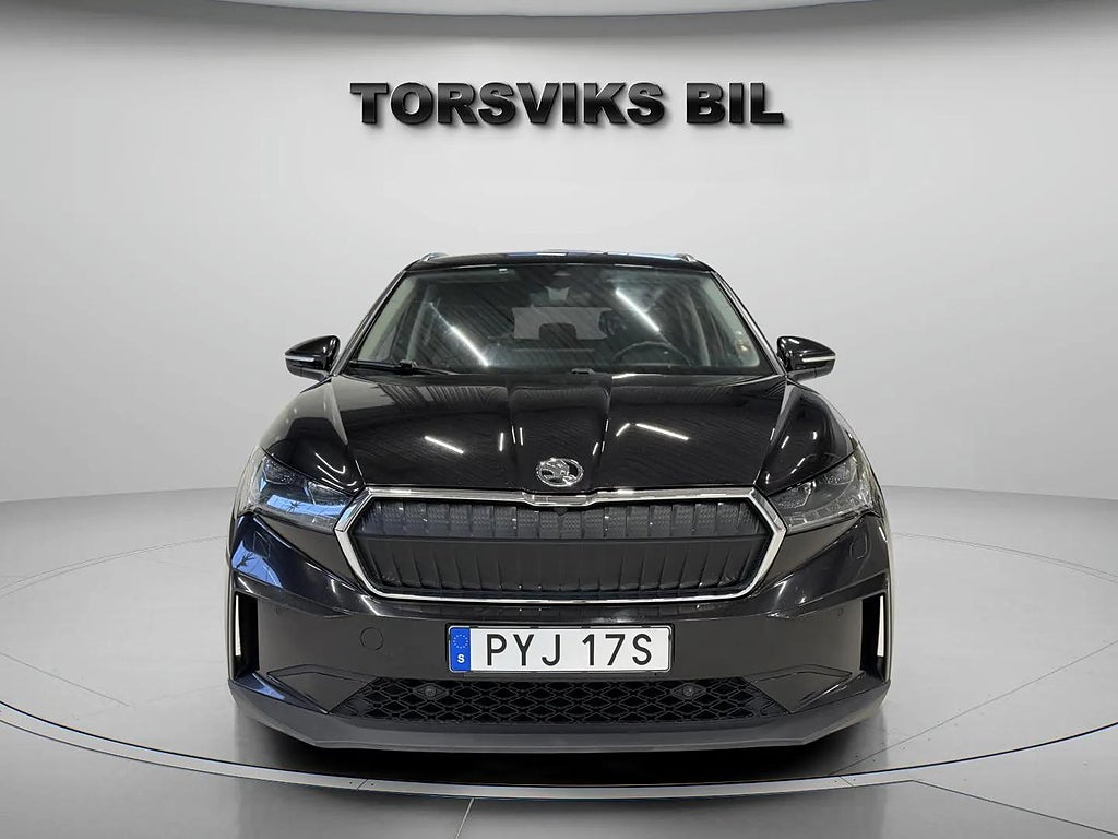 Skoda Enyaq iV iV80, Plus 204HK S&V hjul, Nybytt framruta, 3,95% Ränta - miniatyr 9