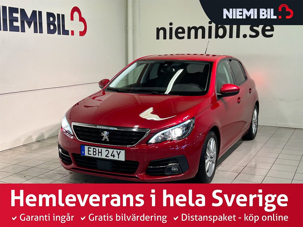 Peugeot 308 1.5 BlueHDi Automat Active 360°Kamera S/V-hjul