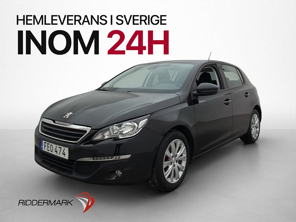 Peugeot 308 1.6 BlueHDi 120hk Active Sensorer Farthållare