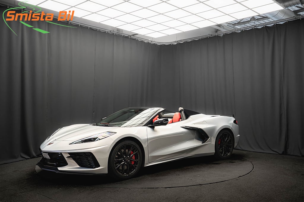 Chevrolet Corvette Stingray Cab 3LT Z51 KOLFIBER HUD BOSE MOMS 1-ÄGARE