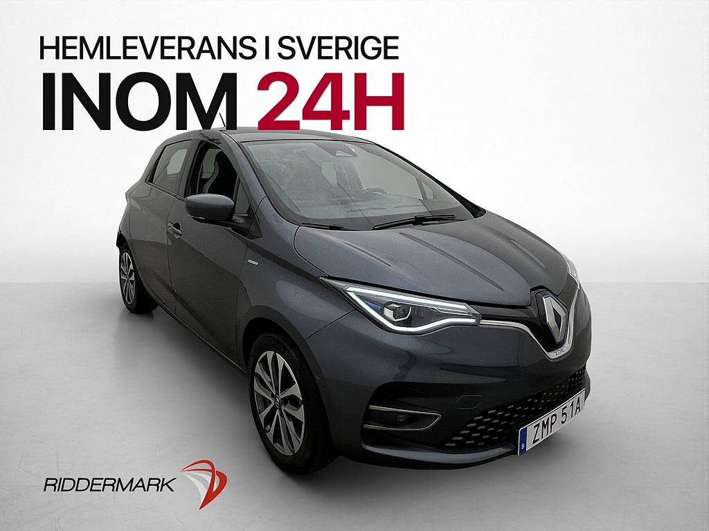 Renault Zoe R135 52 kWh Friköpt Batteri Edt One Skinn Bose