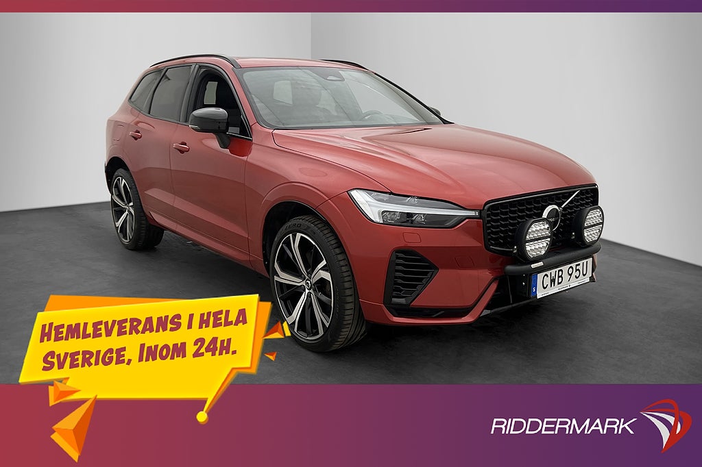 Volvo XC60 T8 392hk AWD R-Design Pano H/K Kamera Värm Drag