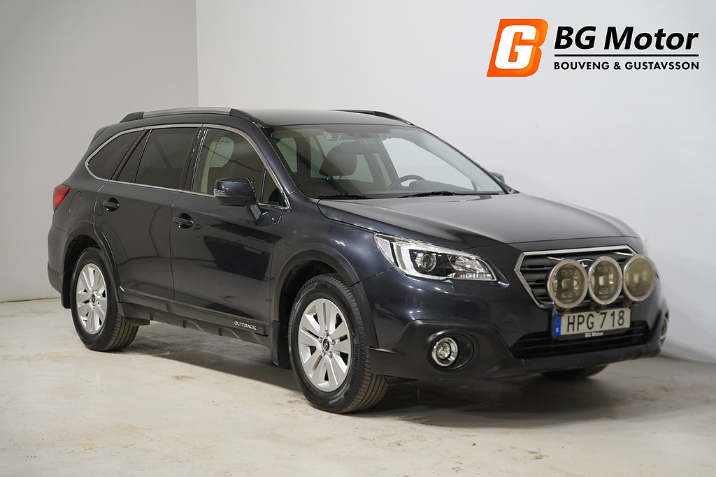Subaru Outback 2.0 150HK 4WD Aut Drag/Backkamera/Elstol/Skinn
