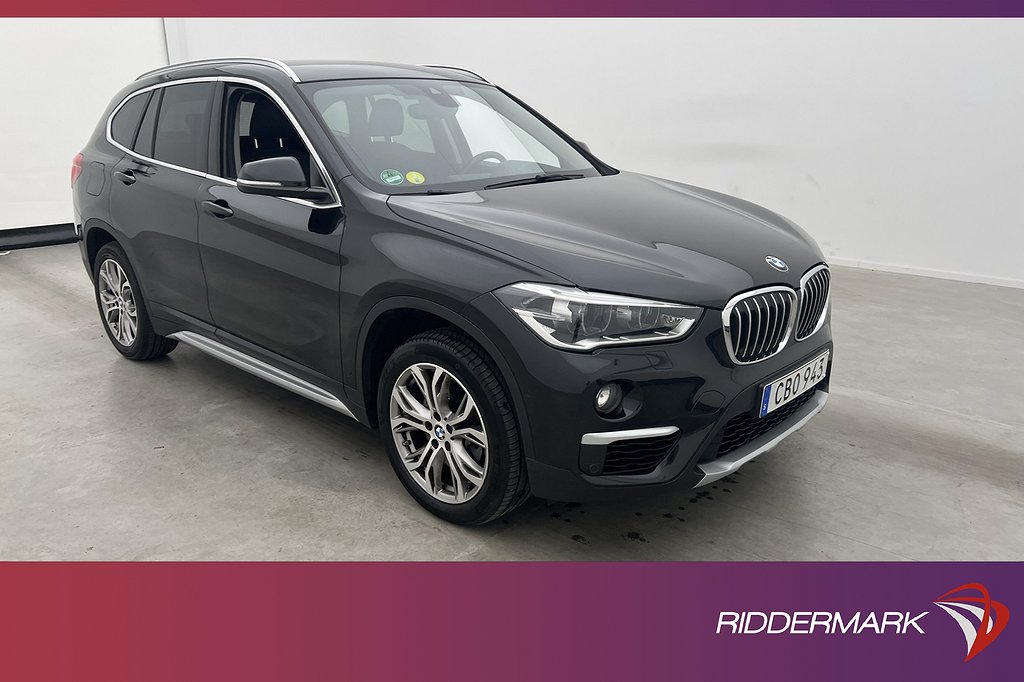 BMW X1 xDrive20d 190hk X-Line HiFi HUD Navi Rattvärme Drag