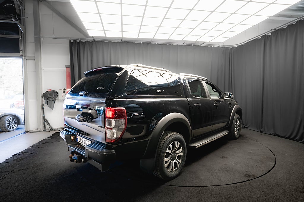Ford ranger Bi-Turbo 4x4 Wildtrak KÅPA D-VÄRMARE LÄDER KAMERA MOMS
