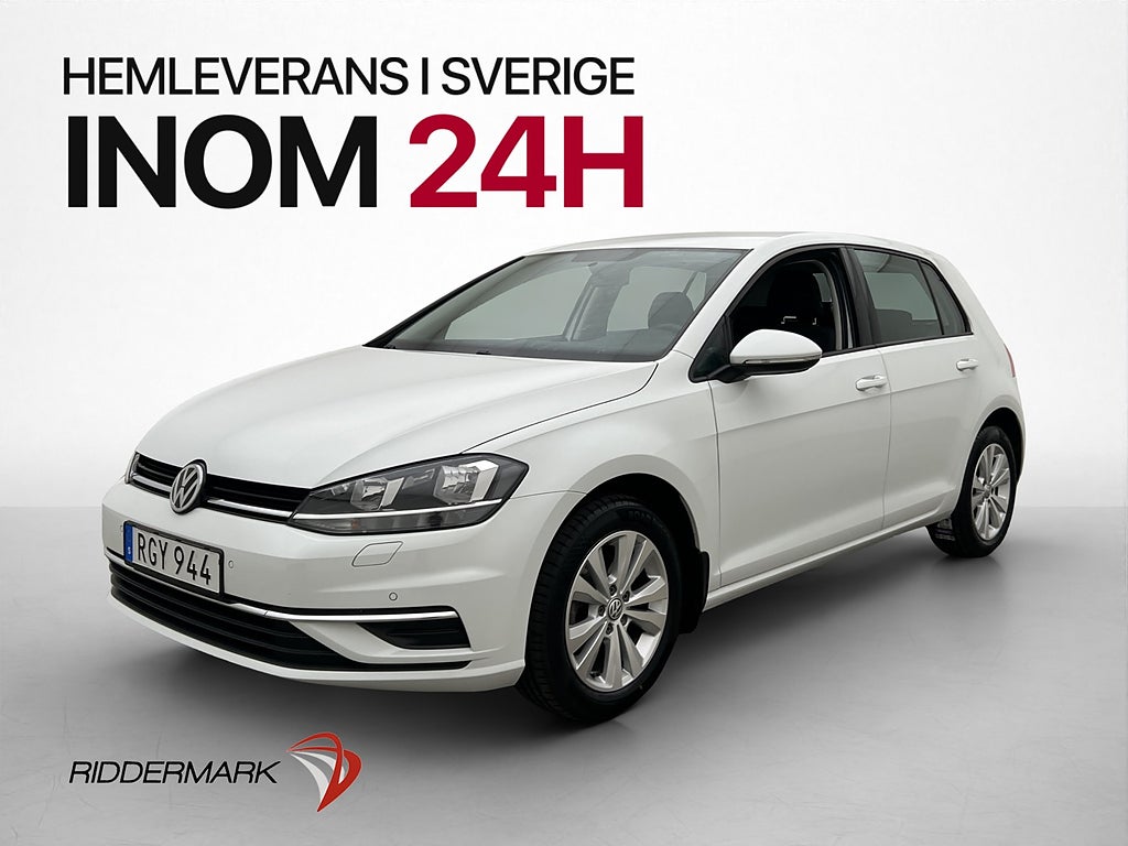 Volkswagen Golf 1.0 TSI 110hk Base CarPlay Sensorer