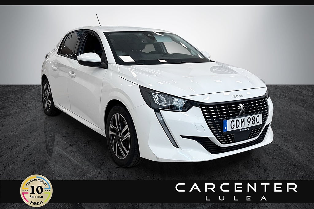 Peugeot 208 1.2 PureTech 100Hk Allure Kamera/CarPlay/Cockpit/SOS