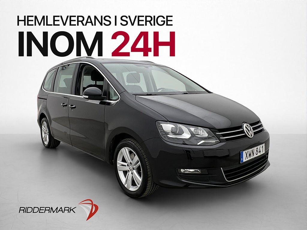 Volkswagen Sharan 2.0 TDI Premium 7-Sits Pano Drag Kamera