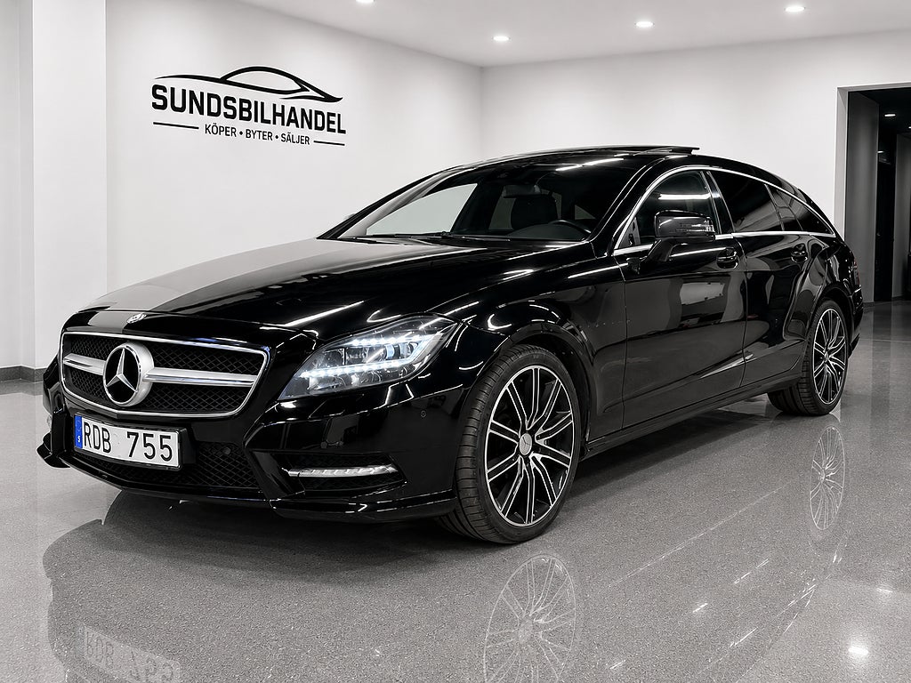 Mercedes-Benz CLS 350CDI 4MATIC ShootingBrake AMG Sport Taklucka H&K Navi