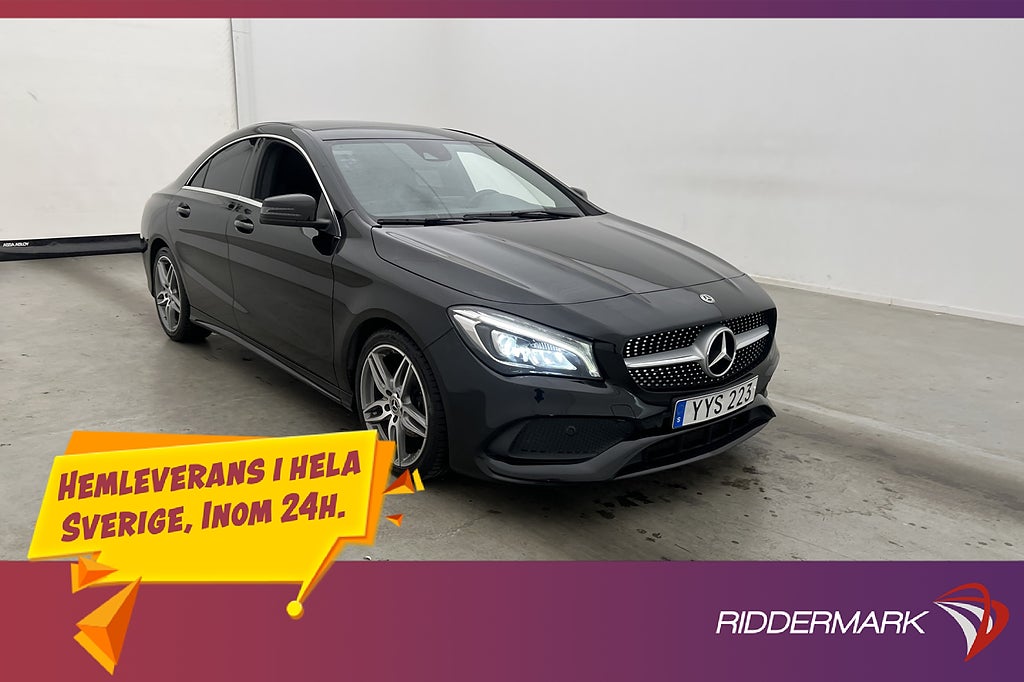 Mercedes-Benz CLA 200 d 4Matic AMG Panorama Kamera Halvskinn