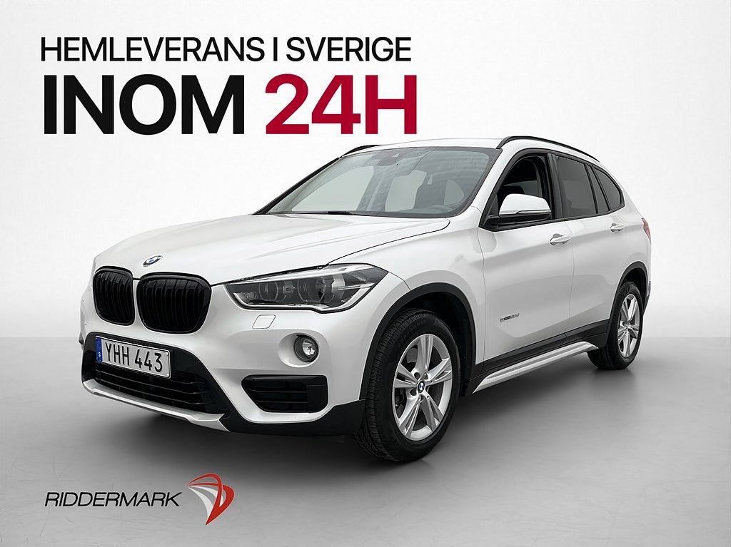 BMW X1 sDrive20d 190hk Sport line Navigation Sensorer