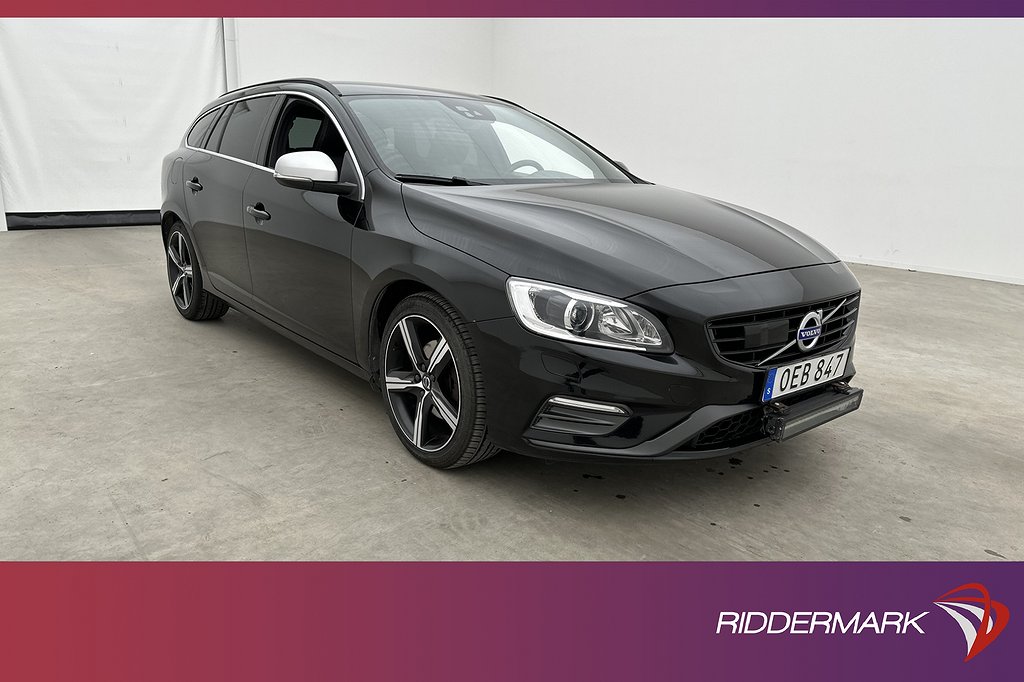 Volvo V60 T4 190hk R-Design Kamera VOC Värm BLIS