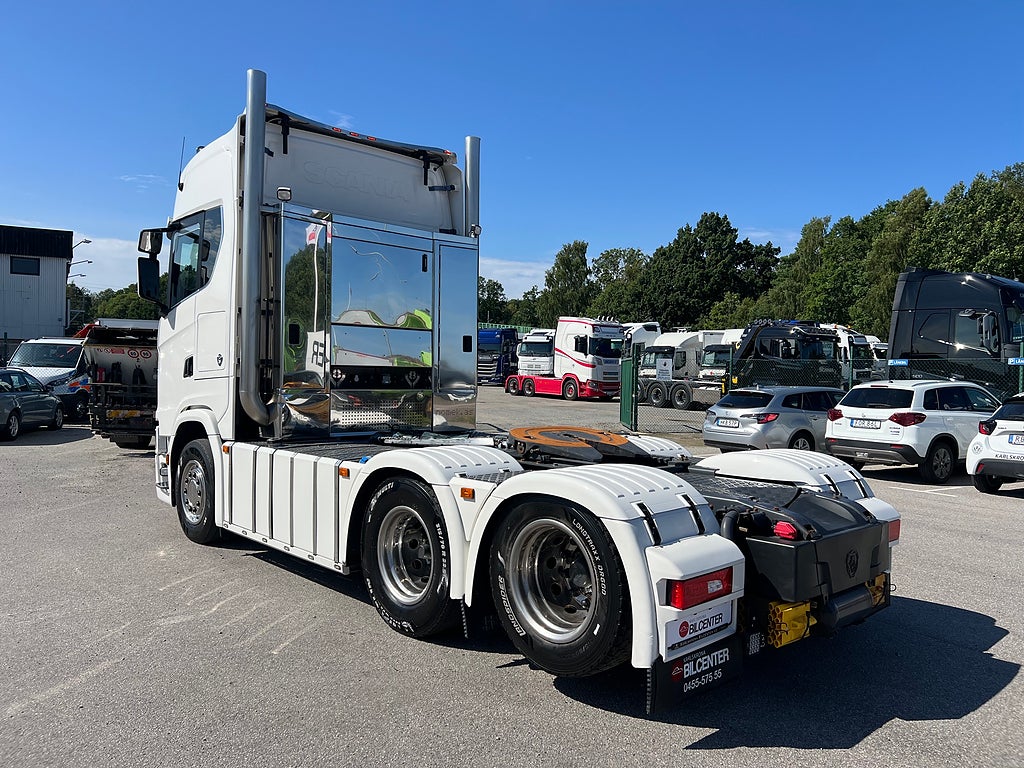 Scania S730 V8 6x2 Dragbil, Hydraulik, Klädd inredning