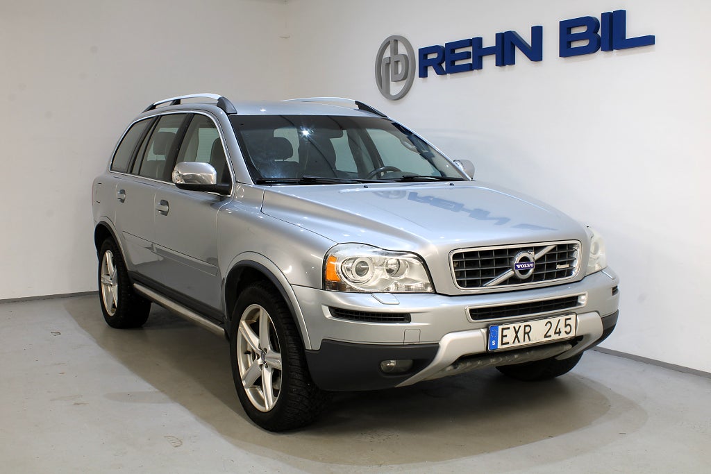 Volvo XC90 7 Säten D5 AWD R-Design Dragkrok Fullservad 200hk