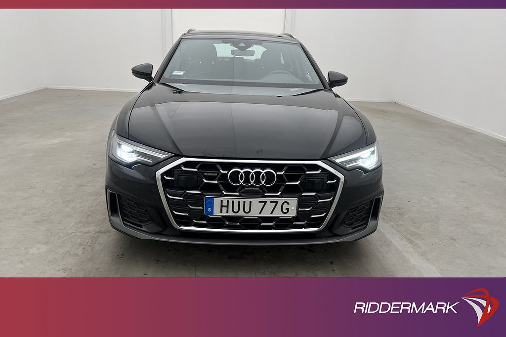 Audi A6 40 TDI Quattro S-Line Värm Cockpit Kamera Navi MOMS